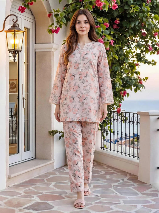 Rangreza 3 Piece Printed Suit